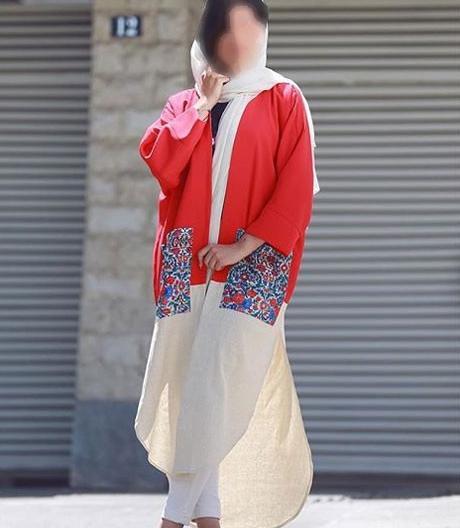عکس مانتو جلو باز تابستانی