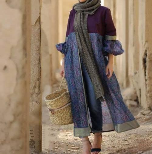 عکس مانتو جلو باز تابستانی