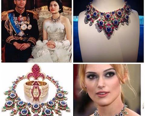 عکس جواهرات ثریا اسفندیاری