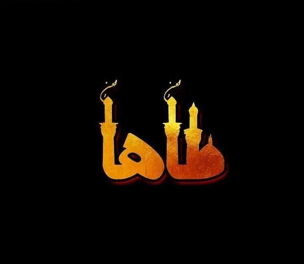 عکس نوشته اسم طاها برای پروفایل