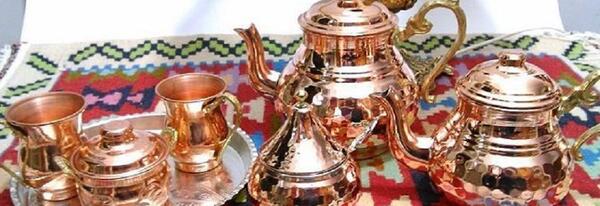 ظروف مسی کرمان عکس