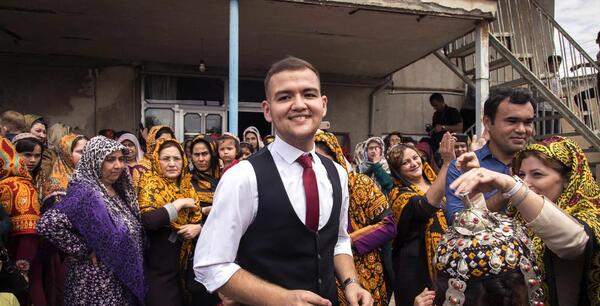 عکس عروس و داماد ترکمنی