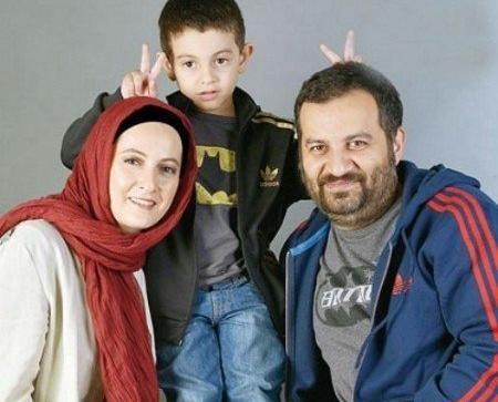 عکس شقایق دهقان وهمسرش