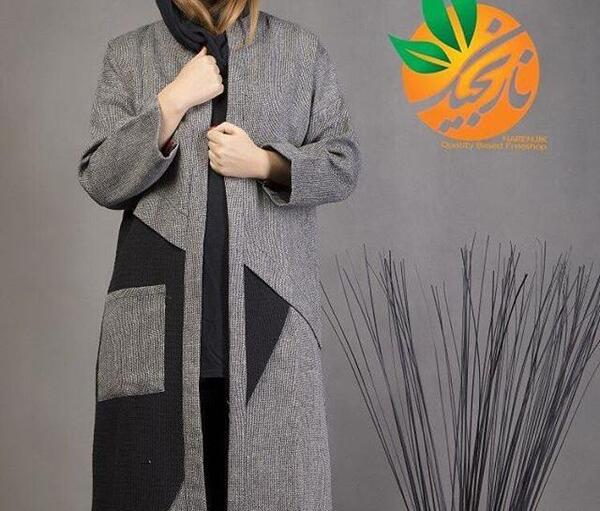 عکس مانتو جلو باز زمستانی