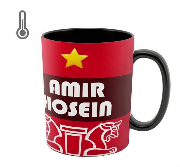 عکس نوشته امیرحسین پرسپولیسی