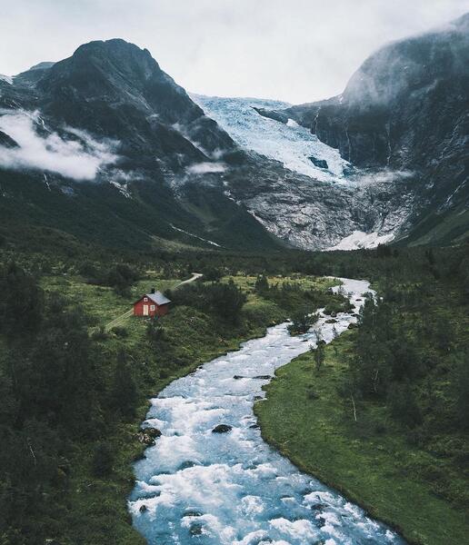 عکس طبیعت نروژ