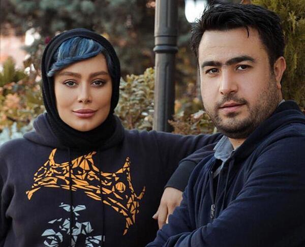عکس داریوش عزتی همسر سابق سحر قریشی