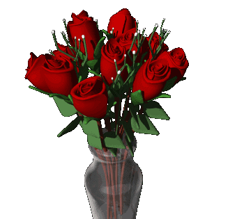عکس گل رز متحرک