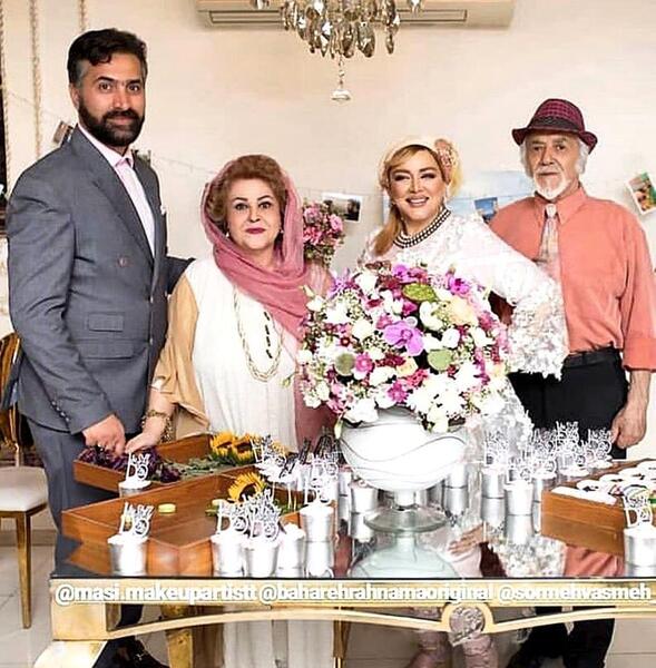 عکس عروسی بهاره رهنما