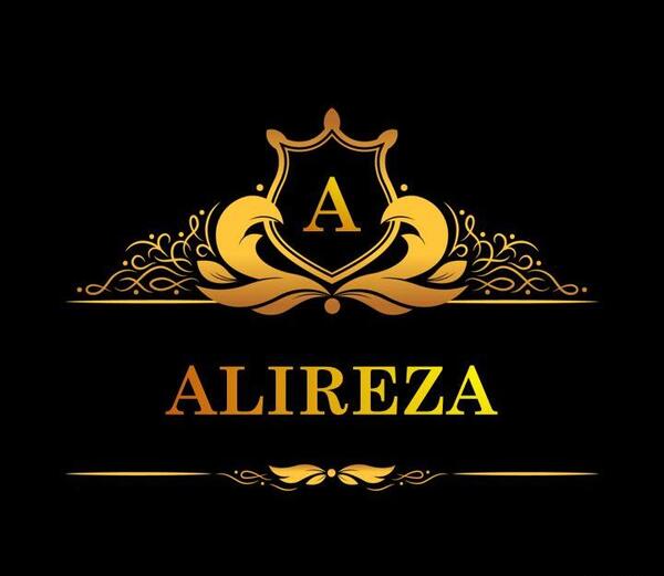 عکس نوشته ی نام علیرضا