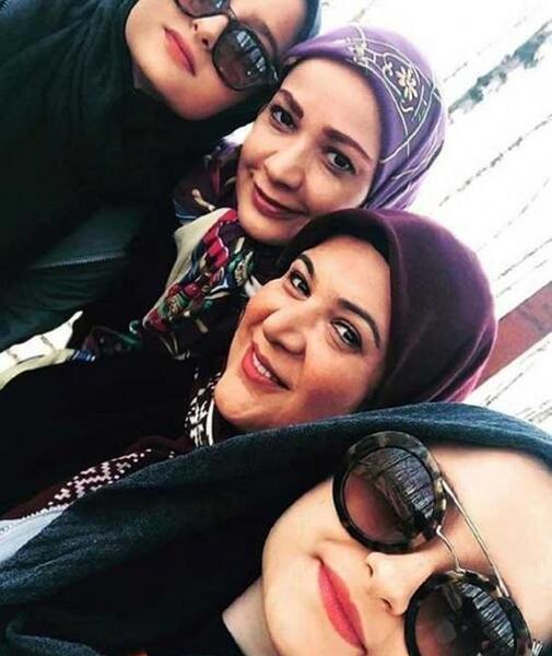 عکس خانوادگی نسرین نصرتی