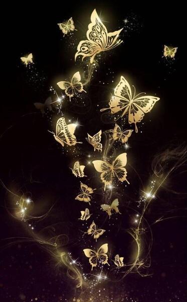 عکس صفحه گوشی طلایی