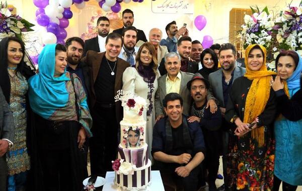 عکس تولد ژاله