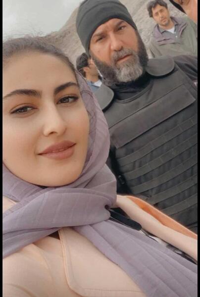 عکس پریناز در سریال سرزده