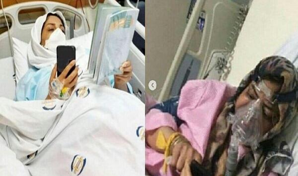 عکس پسر روی تخت بیمارستان صورتش مشخص نباشد