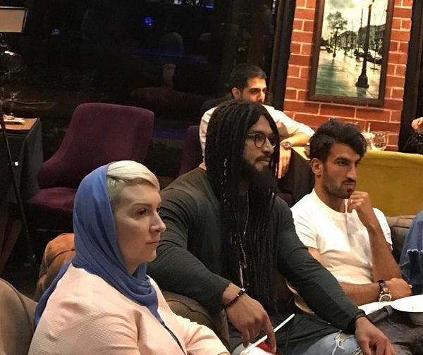 عکس پیمان رجبی و همسرش