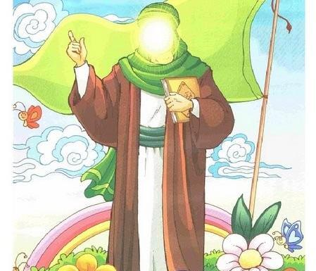 عکس امام علی با صورت نورانی