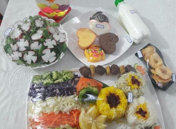 عکس ایده برای جشنواره غذای سالم