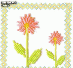 عکس ایده برای کاردستی با نی