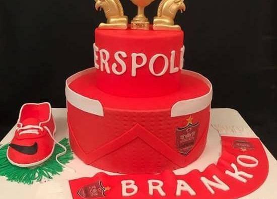 عکس کیک تولد پسرانه پرسپولیسی