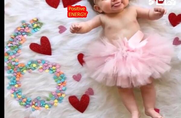 عکس نوزاد ولنتاین