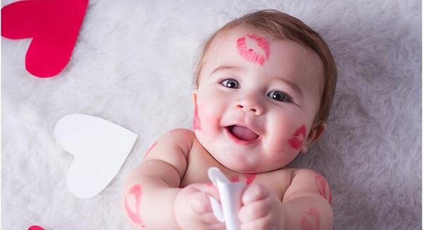 عکس نوزاد ولنتاین