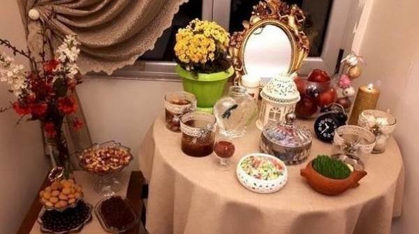 عکس هفت سین روی کنسول