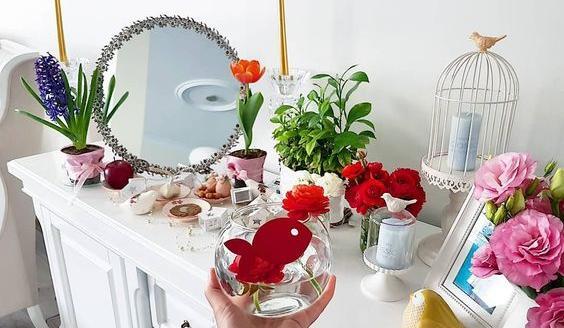 عکس هفت سین روی کنسول