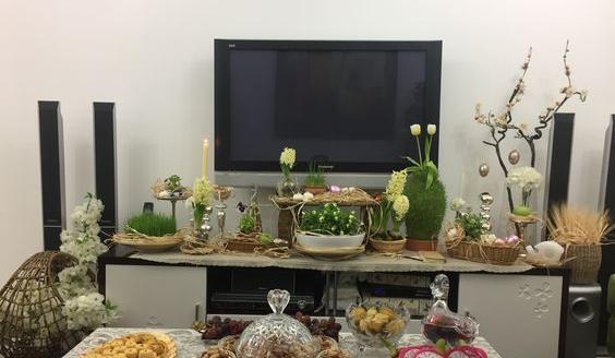 عکس هفت سین روی کنسول