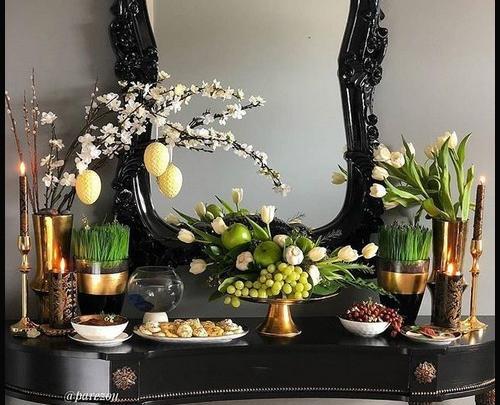 عکس هفت سین روی کنسول
