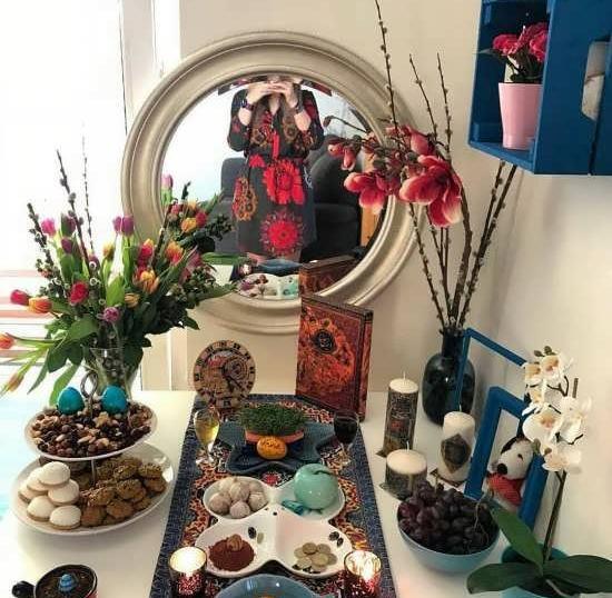 عکس هفت سین روی کنسول