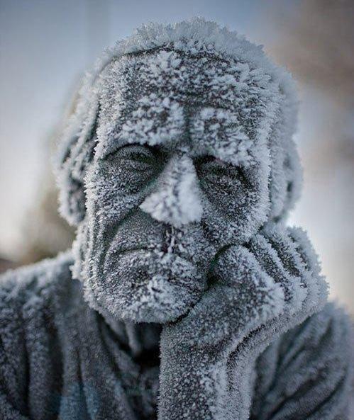 عکس طنز سرما