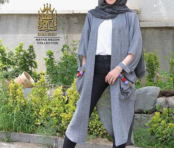 عکس مانتو دخترانه لاتی