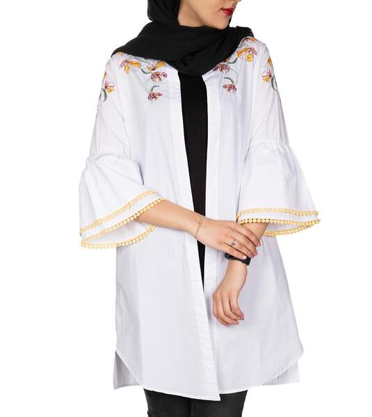 عکس مدل مانتو جلو باز و بسته