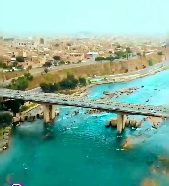عکس هوایی دزفول
