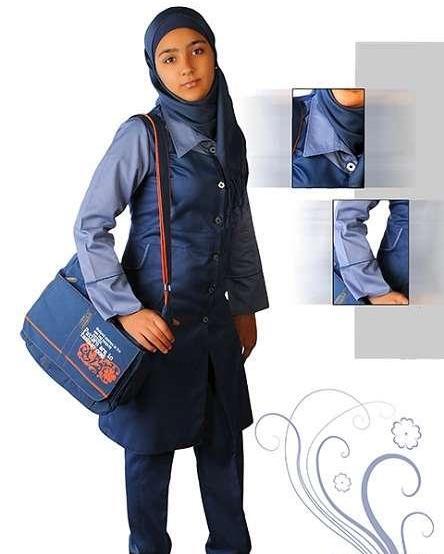عکس مانتو دخترانه دبیرستانی