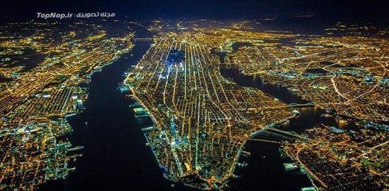 عکس هوایی نیویورک