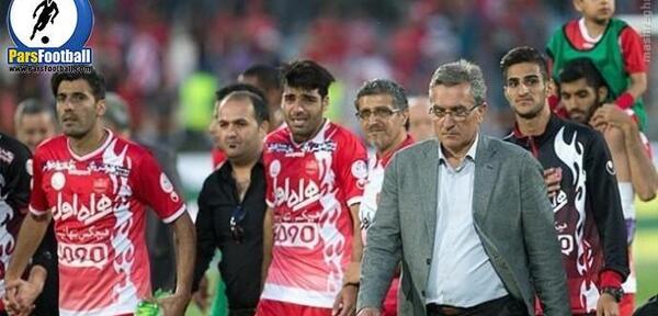 عکس گریه تیم پرسپولیس
