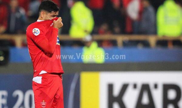 عکس گریه تیم پرسپولیس