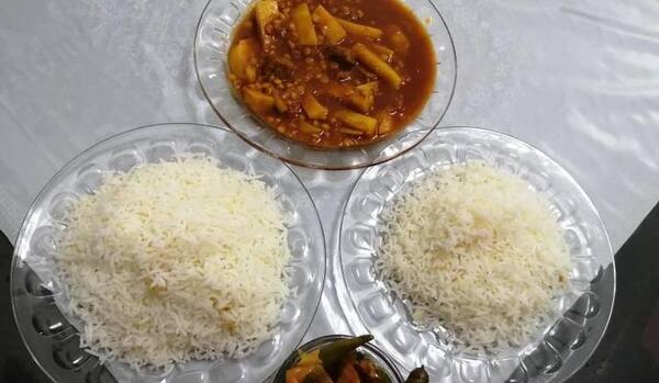 عکس غذای لپه
