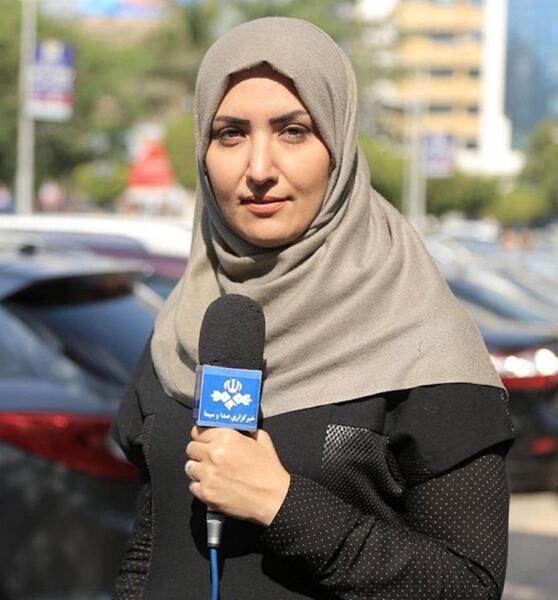 عکس سمیرا منتظری خبرنگار