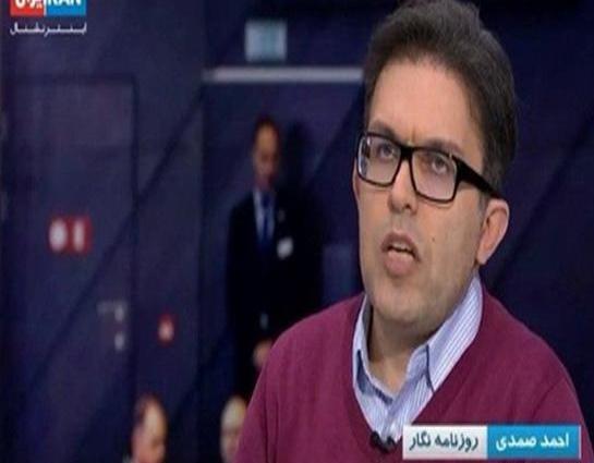 عکس احمد صمدی خبرنگار صدا و سیما