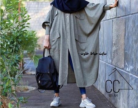 عکس مدل مانتو اسپرت دانشجویی