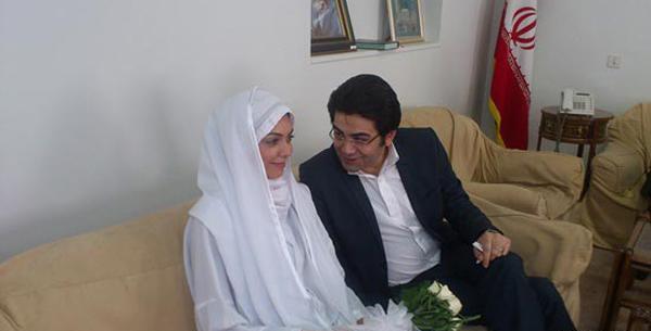 عکس عروسی آزاده نامداری