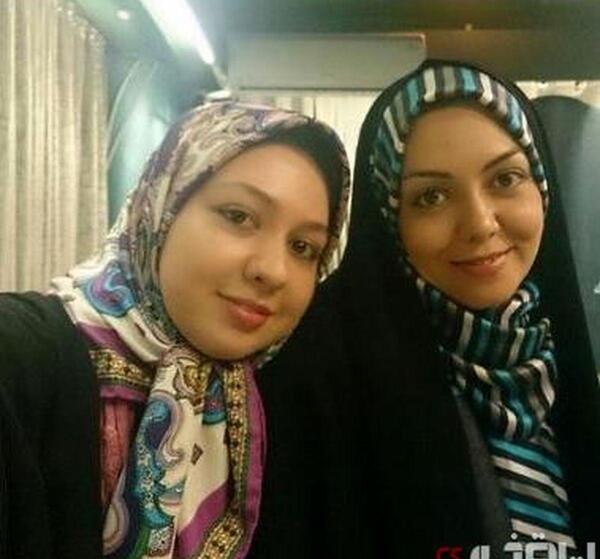 عکس دونفره آزاده نامداری