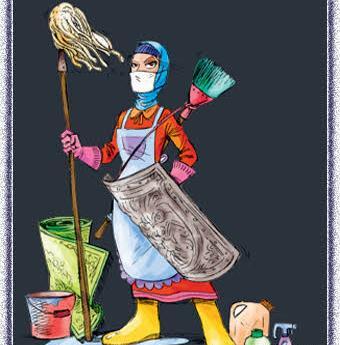 عکس ایده هایی برای خانه تکانی عید