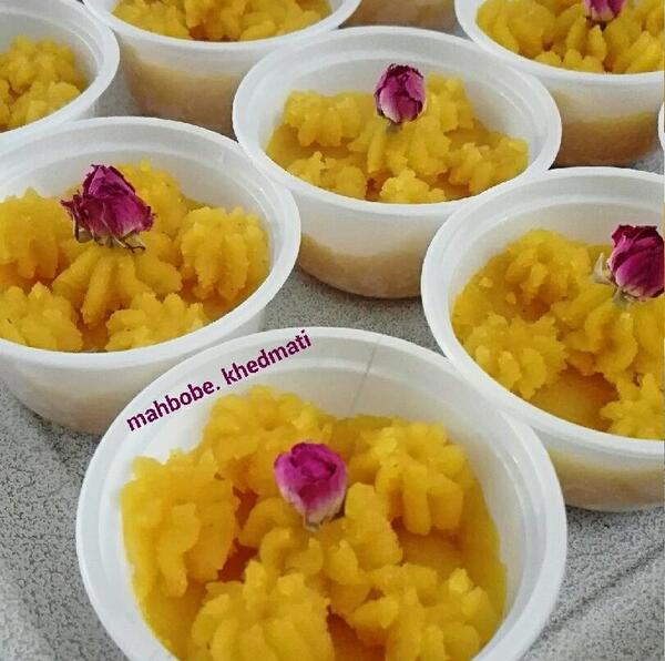 عکس حلوا کاسه ای