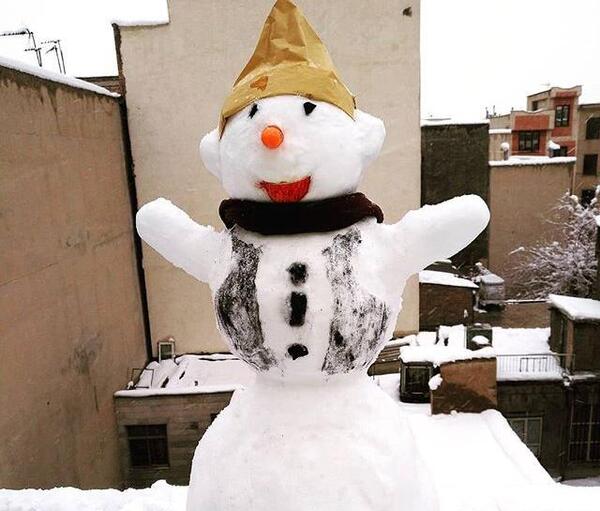 عکسهای آدم برفی مختلف