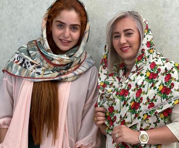 عکس تبسم هاشمی و همسرش