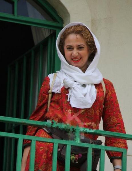 عکس تبسم هاشمی و همسرش